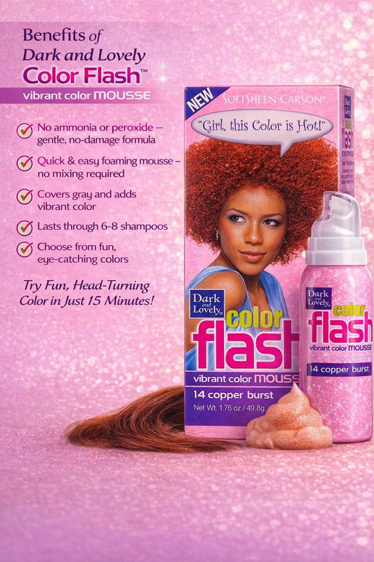 Vibrant hair Color Mousse